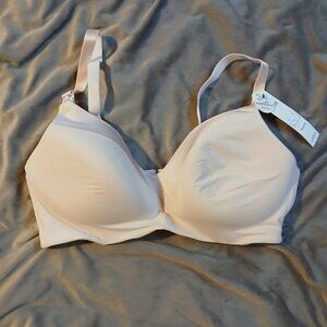 Lindex Women's NWT Mom Nursing Bra Pale Pink EU SZ 80 C